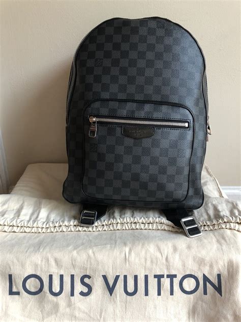 lv josh|RARE Louis Vuitton MAP Josh Backpack Review (Damier .